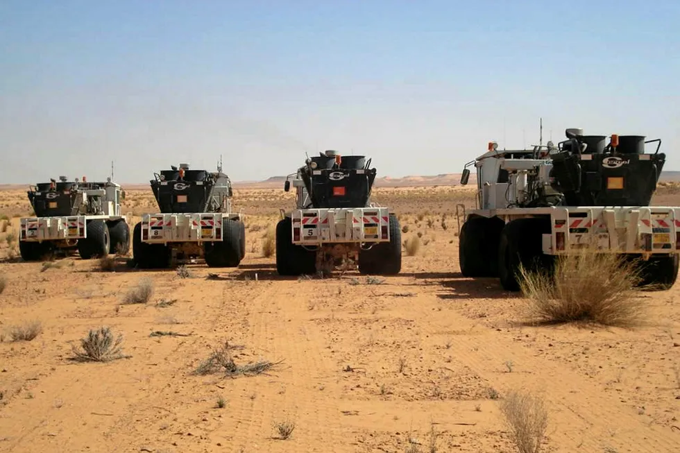 Libya Conflict: Arab Geophysical Exploration resumes seismic survey in in Libya's Ghadames basin