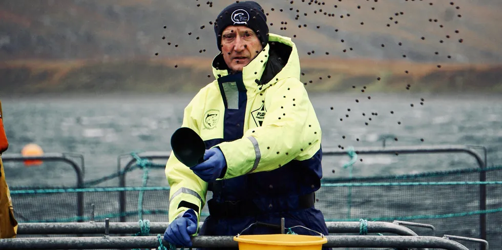 Tavish Scott leder de skotske oppdretternes bransjeorganisasjon, Scottish Salmon Producers Organisation.