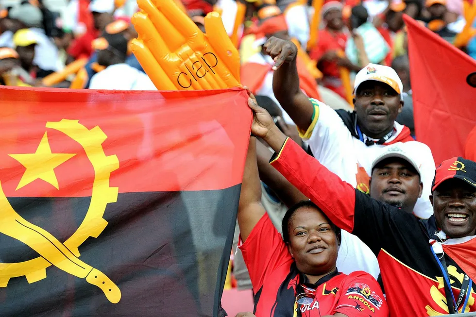 Angola's flag