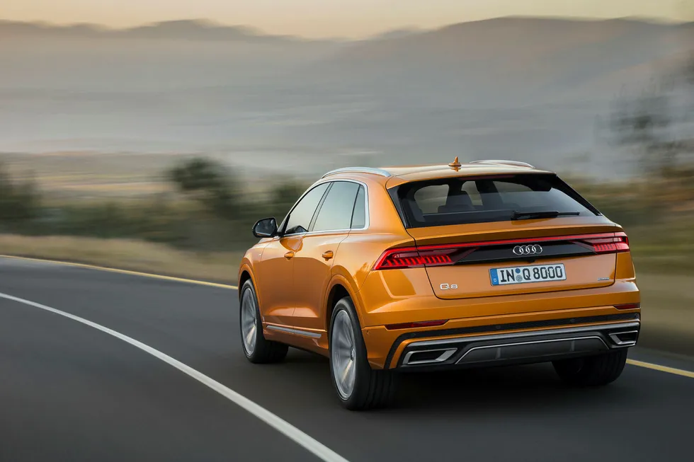 Audi Q8 blir sjef i Q-familien, og ligger nok også i øvre del av prislistene. Foto: Audi