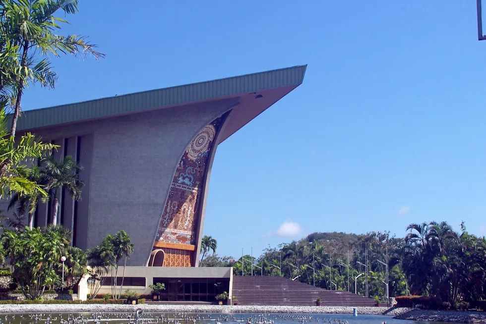 Decision making: Parliament House in the PNG capital, Port Moresby