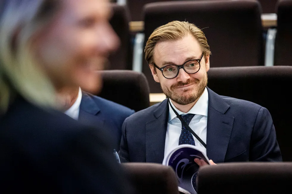 Markets Alexander Opstad tok over som leder for DNB Markets i fjor.