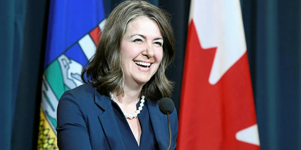 Alberta Premier Danielle Smith.