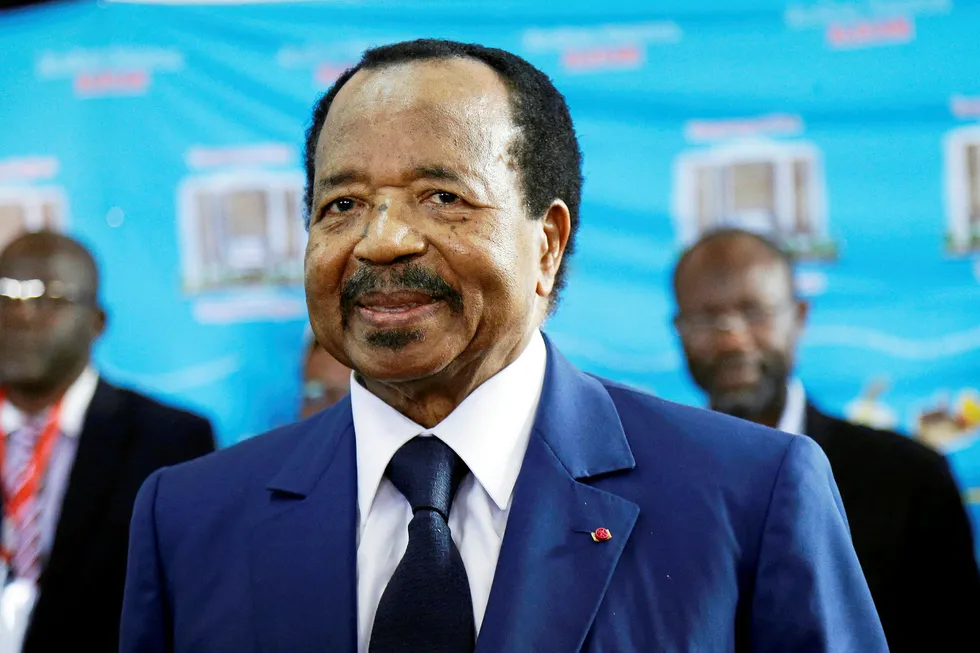 Cameroon's President Paul Biya