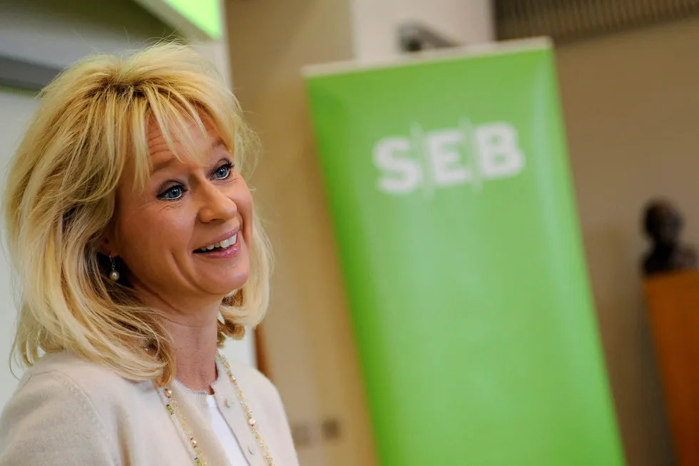 Til sommeren slutter Annika Falkengren som toppsjef i SEB. Foto: Bertil Ericson / Scanpix