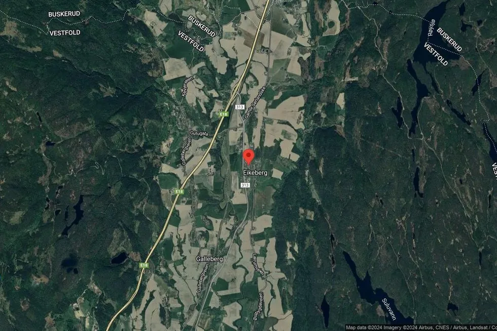 Området rundt Gunvor Eliassens vei 17A, Holmestrand, Vestfold