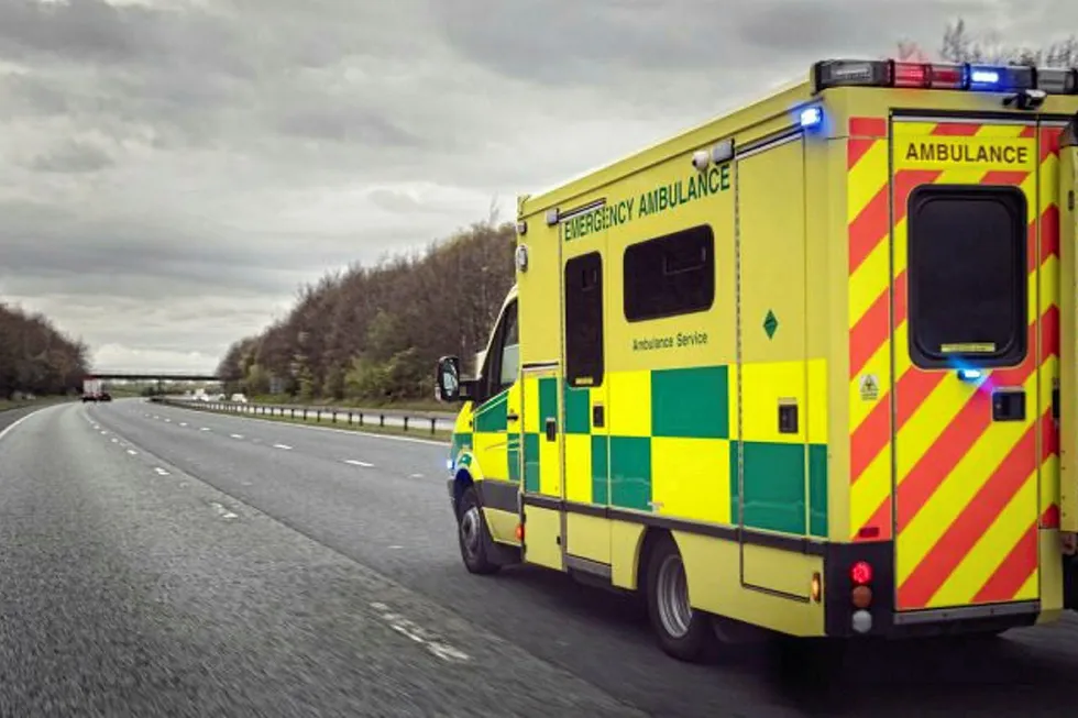 Mobilising: BP is supplying free fuel to the UK’s emergency vehicles