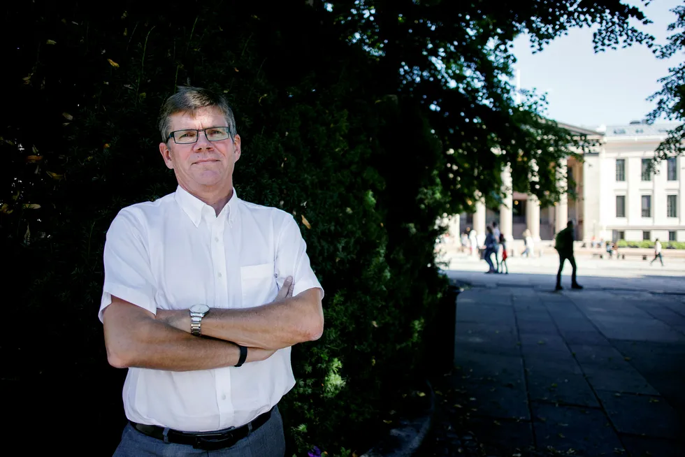 Om all undervisning foregår på nett frykter rektor Svein Stølen på Universitetet i Oslo større frafall.