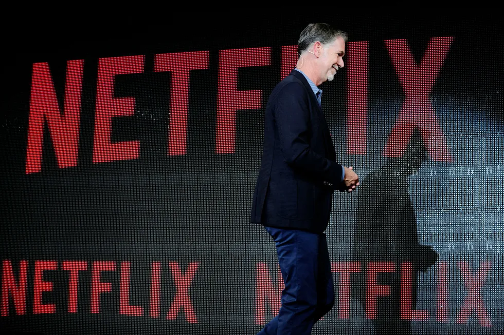 Netflix-gründer Reed Hastings har opplevd bedre kvartalstall tidligere. Foto: Akio Kon/Bloomberg