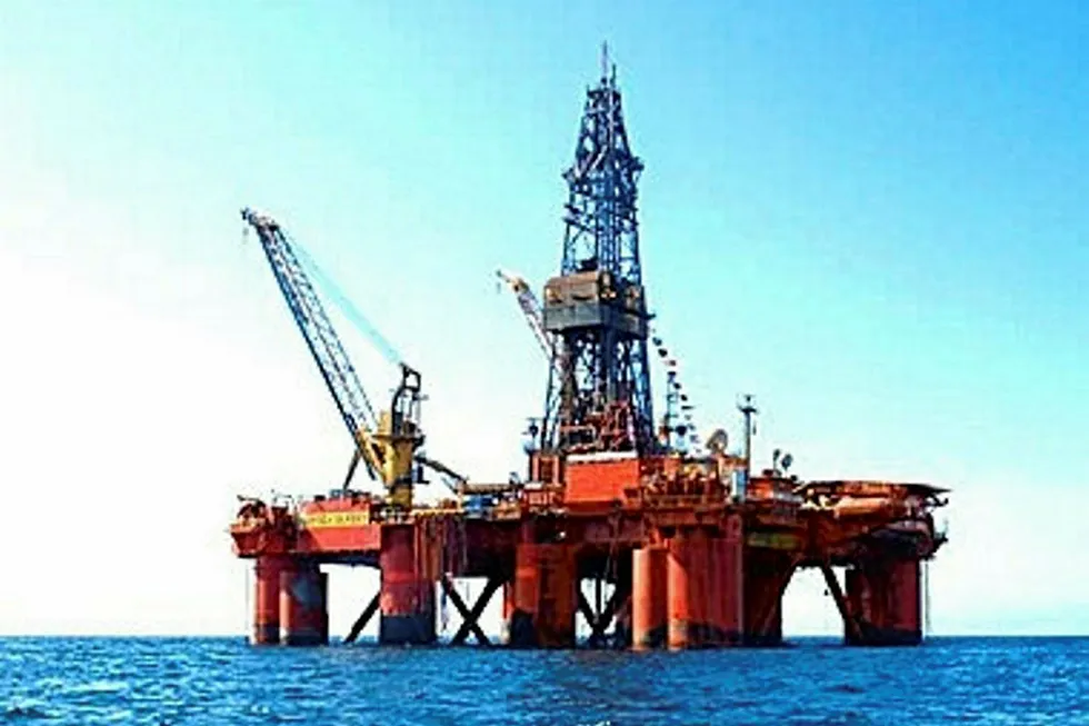 North Sea probe: the appraisal well is being drilled by the semi-submersible Deepsea Bergen