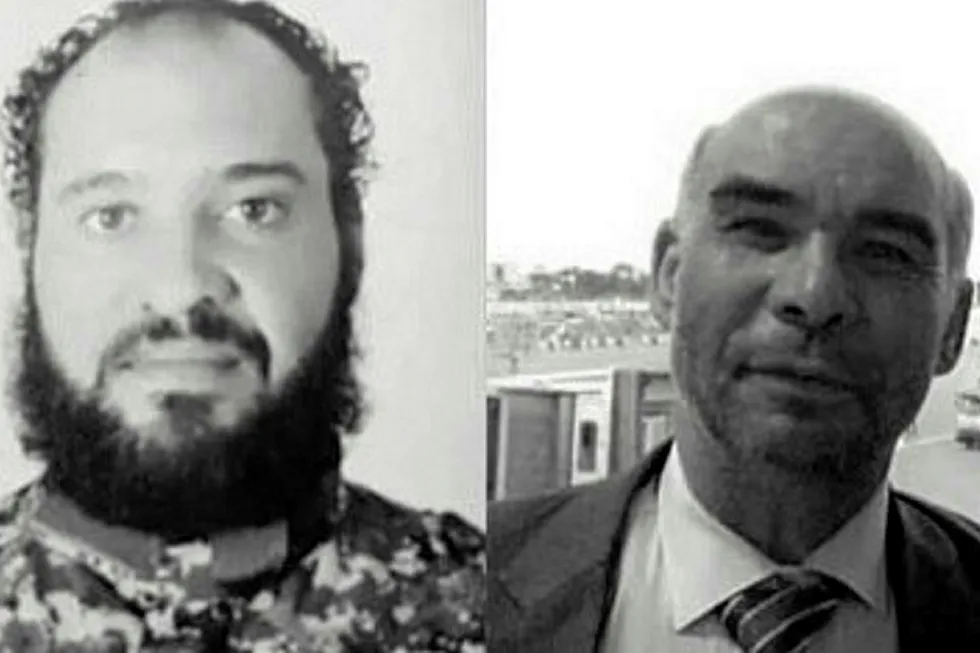 Abdelaziz Bachir Massoud and Wahid Dardour were killed in the attack on NOC's headquarters in Tripoli this week