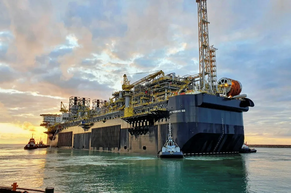 New deadline: the P-68 FPSO was the last unit to enter operation for Petrobras in the Santos basin pre-salt province in November 2019