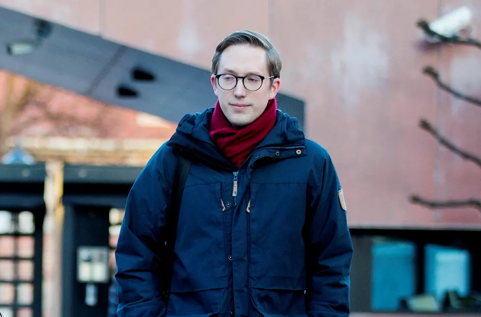 Kristian Tonning Riise trakk seg 10. januar som leder i Unge Høyre. Foto: Håkon Mosvold Larsen/NTB Scanpix