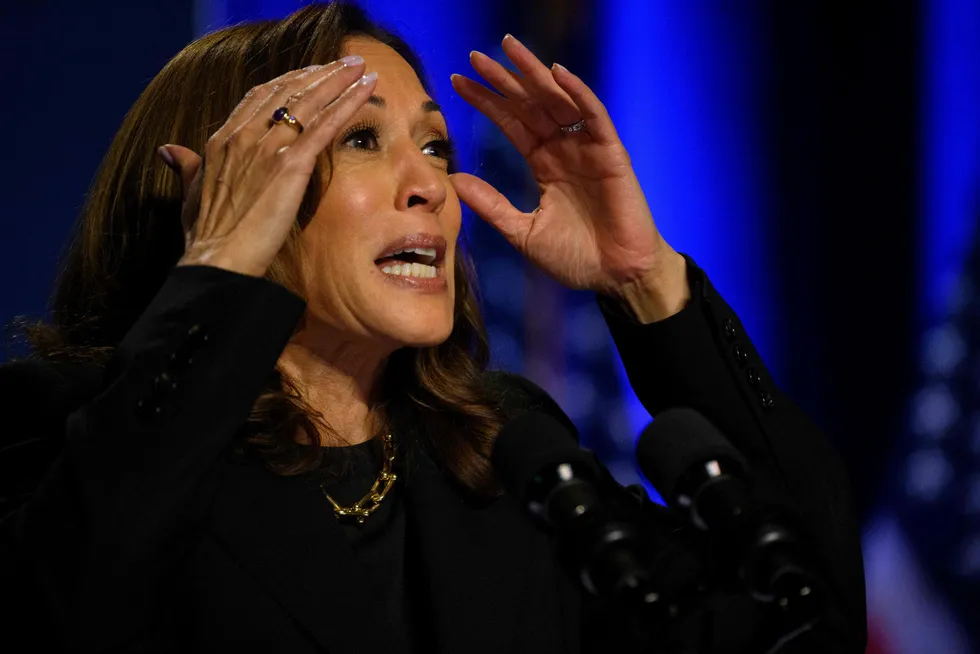 Kamala Harris taler hos The Economic Club of Pittsburgh om sine planer for den økonomiske politikken.