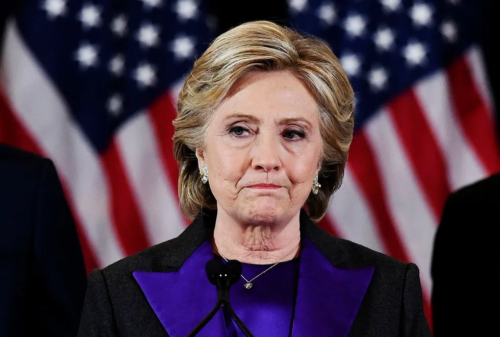 Hillary Clinton tapte presidentvalget, men fikk flest stemmer. Foto: JEWEL SAMAD/Afp/NTB scanpix