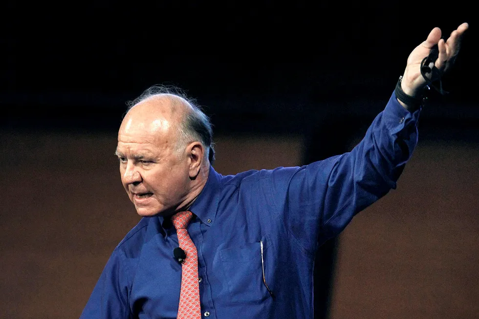 Dr. Marc Faber, publisher of investment newsletter _The Gloom Boom Foto: Jessica Rinaldi/Reuters/NTB Scanpix