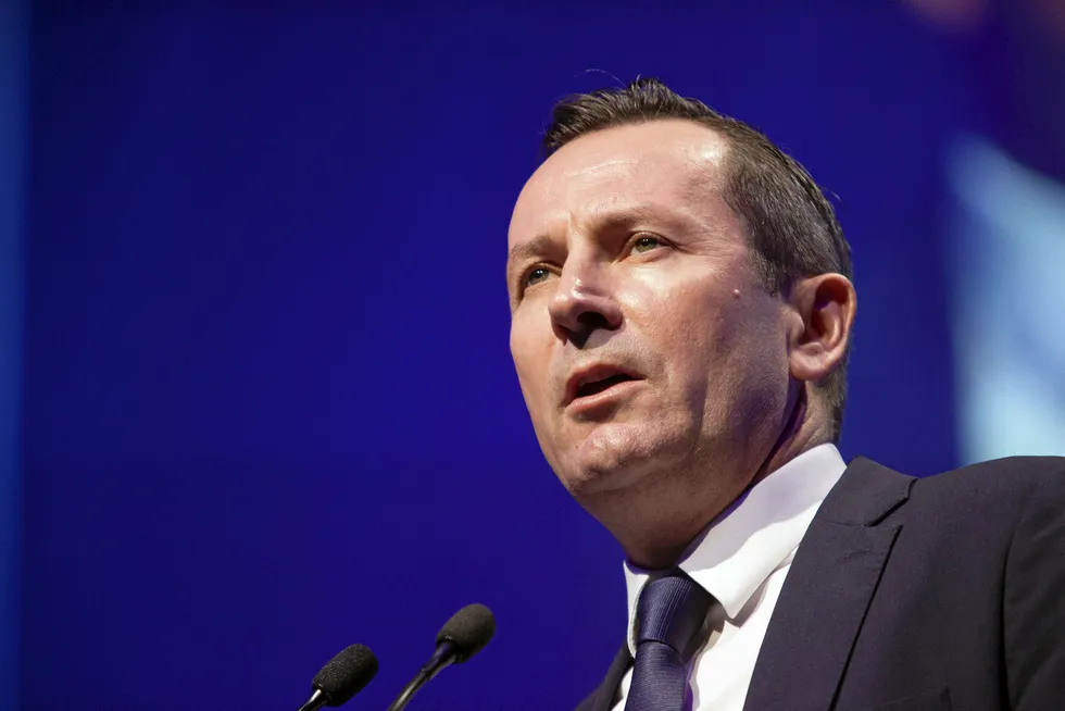 LNG jobs: Western Australia Premier Mark McGowan is looking to turn Perth into a global LNG hub