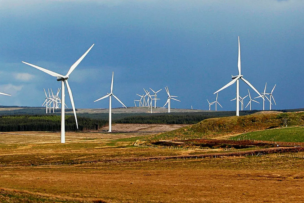 Scottish Power wind farm