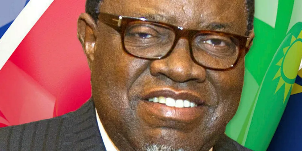 TAR GREP: President Hage Geingob har tatt grep og fått fjernet en fiskeriminister og en justisminister i Namibia.