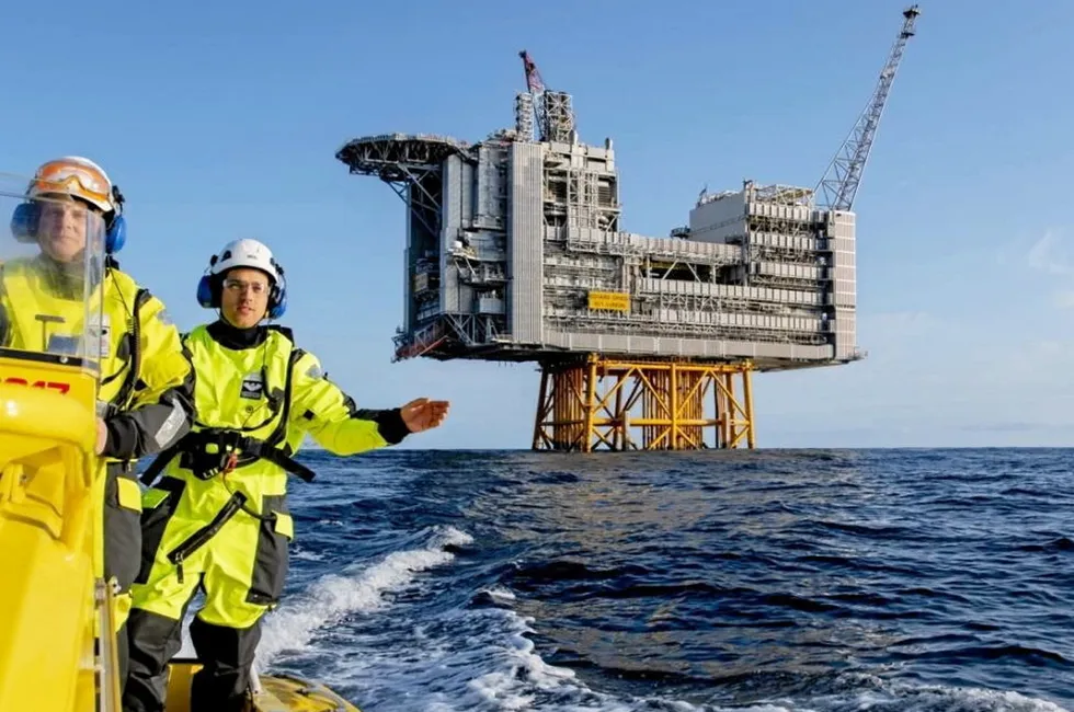 Source of power: the Edvard Grieg platform and Aker BP workers
