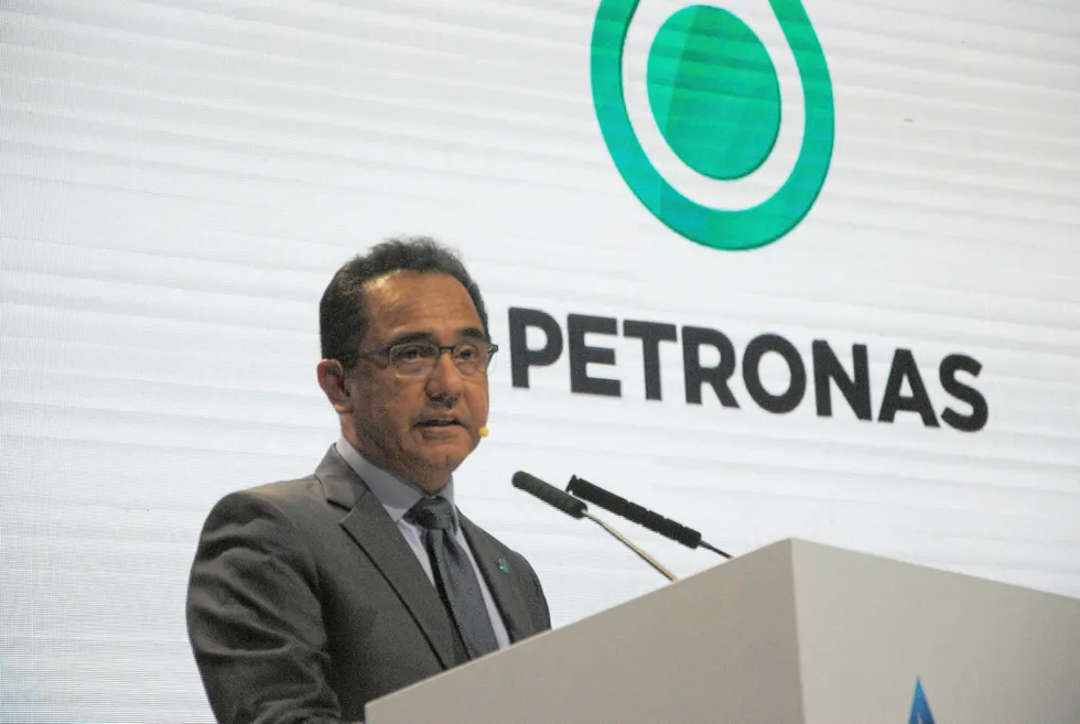 Working from home: Petronas chief executive Wan Zulkiflee Wan Ariffin