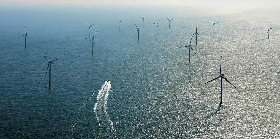 Offshore wind farm off Belgium