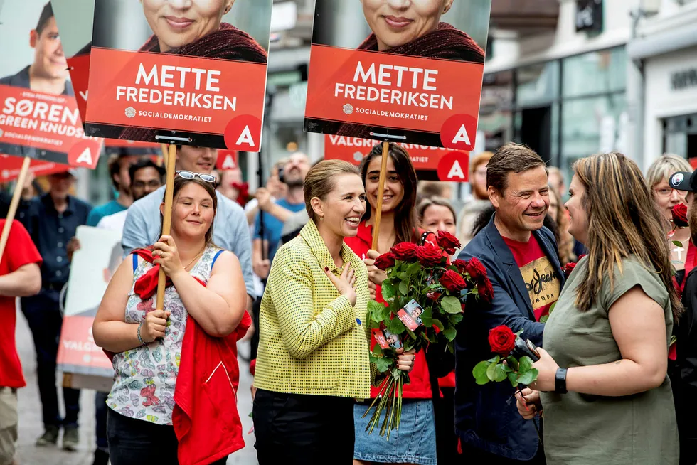 Mette Frederiksen fra Socialdemokratiet blir Danmarks nye statsminister.