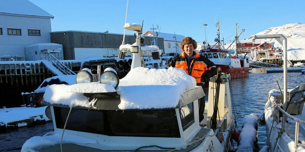 Cato Josefsen, juksafisker i GjesværFoto: Arne Fenstad