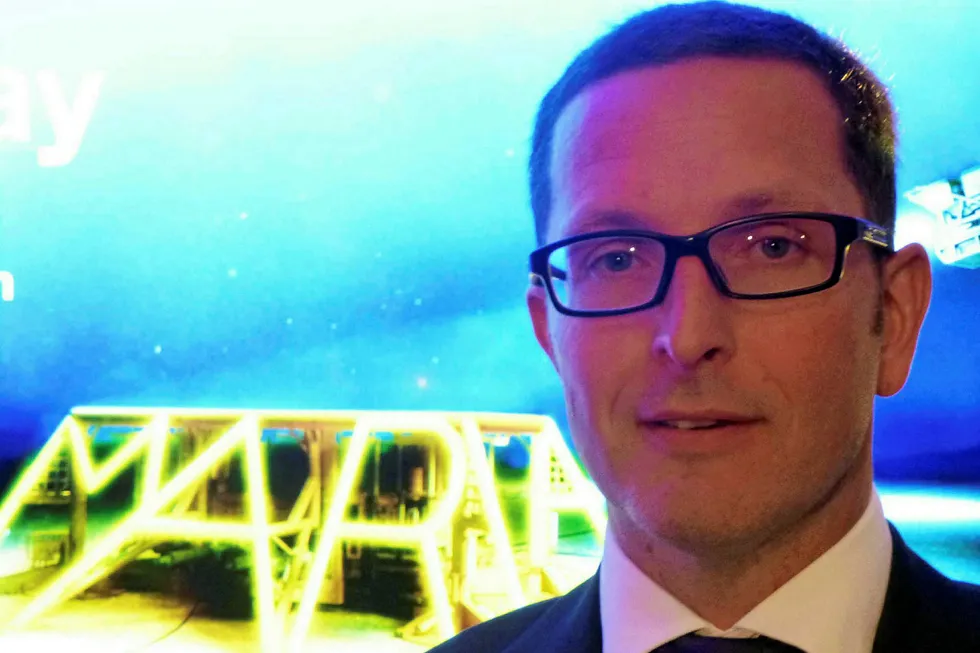 Reservoir challenges: for Wintershall chief executive Mario Mehren at Maria