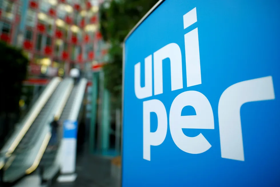 Teaming up: German energy utility company Uniper's headquarters in Duesseldorf