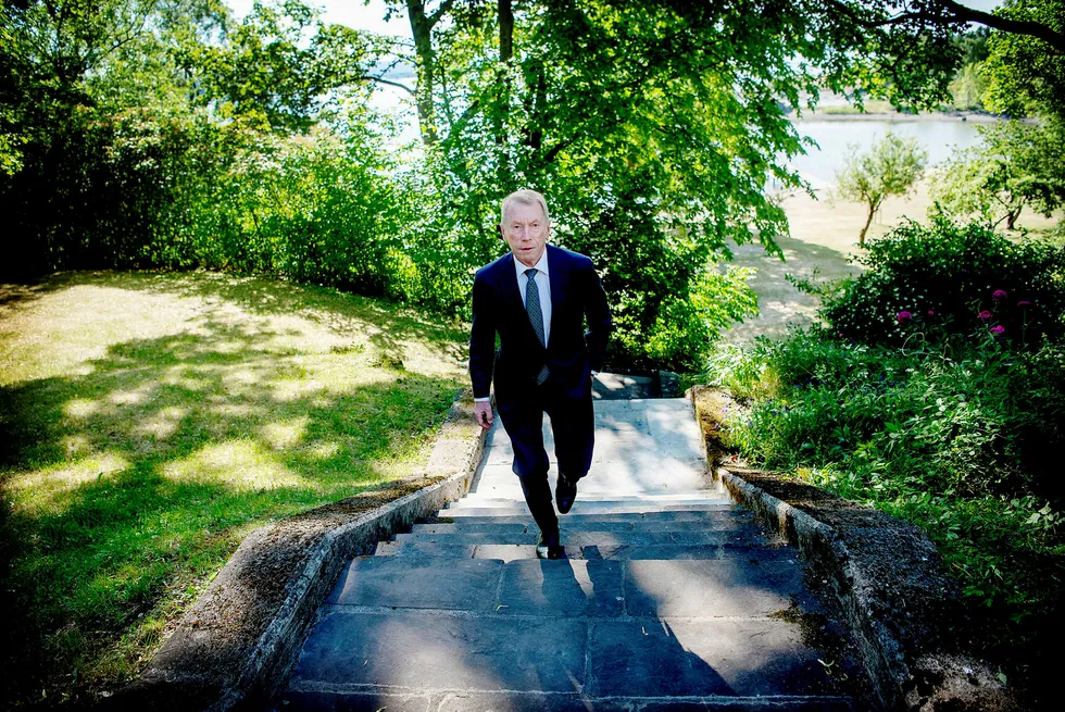 Investor Jens Ulltveit-Moe venter at Donald Trumps straffetoll vil ramme skogbruksvirksomheten i Canada hardt. Nå selger han hele butikken for 415 millioner kroner. Foto: Mikaela Berg