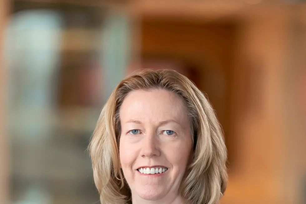 At the helm: Woodside chief executive Meg O'Neill