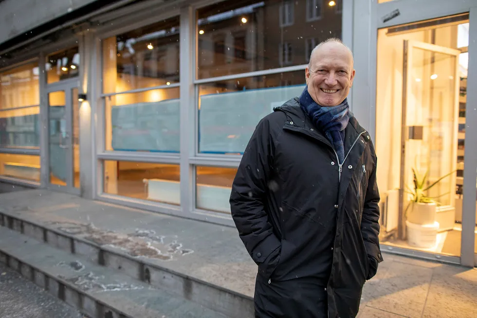 Frossenmat-kjeden Iceland åpner i løpet av vinteren en ny butikk på St. Hanshaugen (lokalet i bakgrunnen) og to andre steder i Oslo. – Denne butikken blir noe større enn de to vi allerede har, sier Iceland-sjef Geir Olav Opheim.