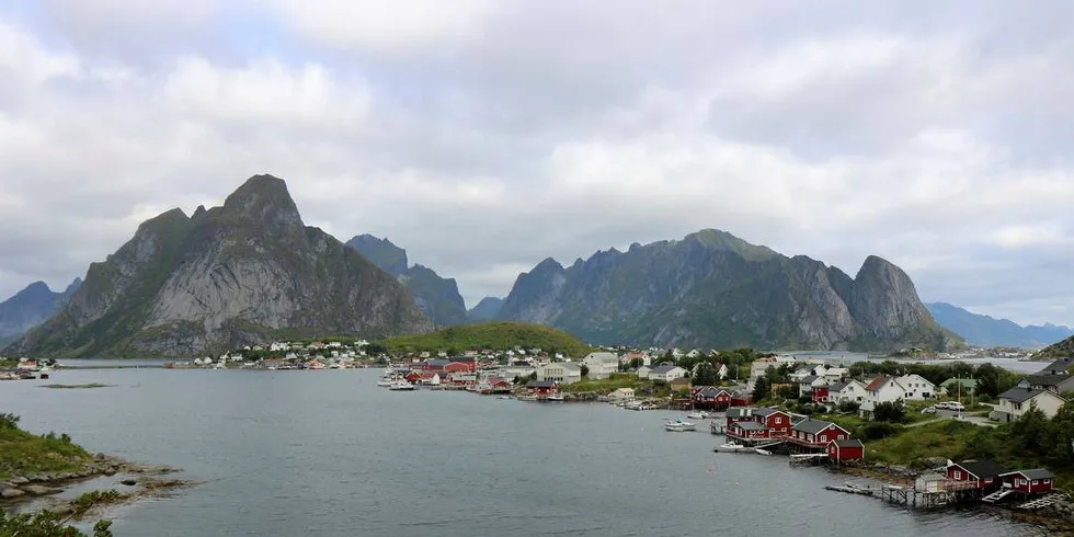 Reine i Moskenes kommune i Lofoten.Foto: Jørn Mikael Hagen