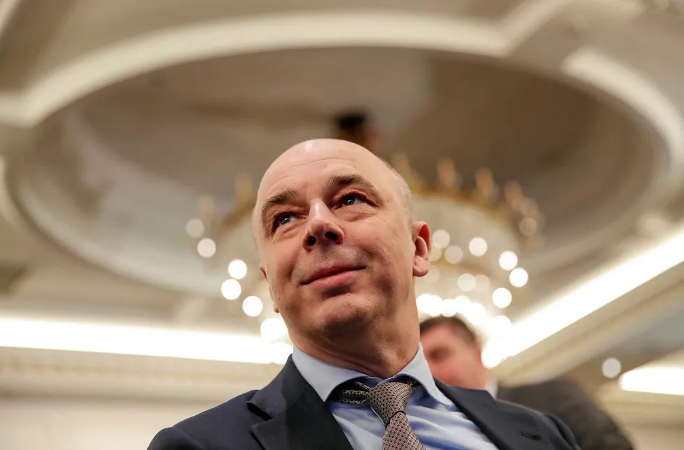 Financial support: Russian Finance Minister Anton Siluanov