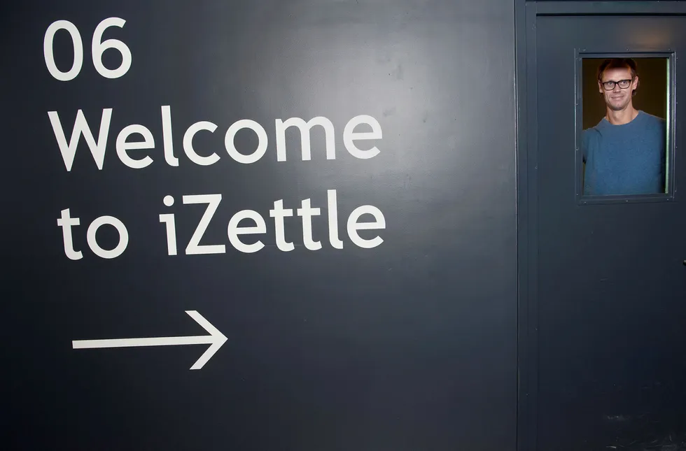 Jacob de Geer er med sitt selskap Izettle blitt den ledende leverandøren av betalingsterminaler i Sverige. Foto: Elin Høyland