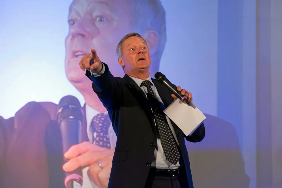 In the spotlight: comedian and impersonator Rory Bremner at The CWC 18th Annual World LNG Summit & Awards Evening