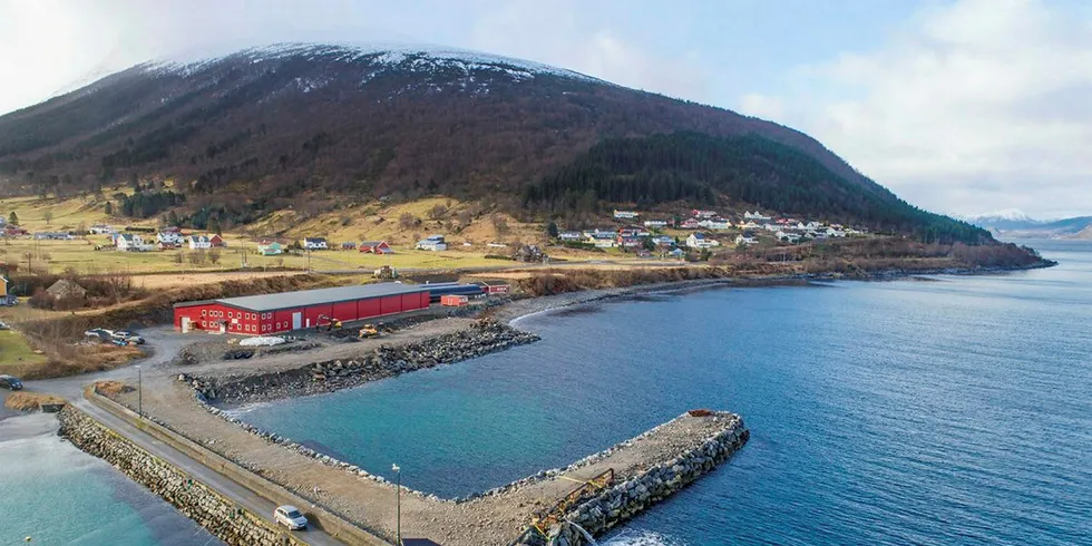 Profunda sitt anlegg på land der selskapet har stamfisken.