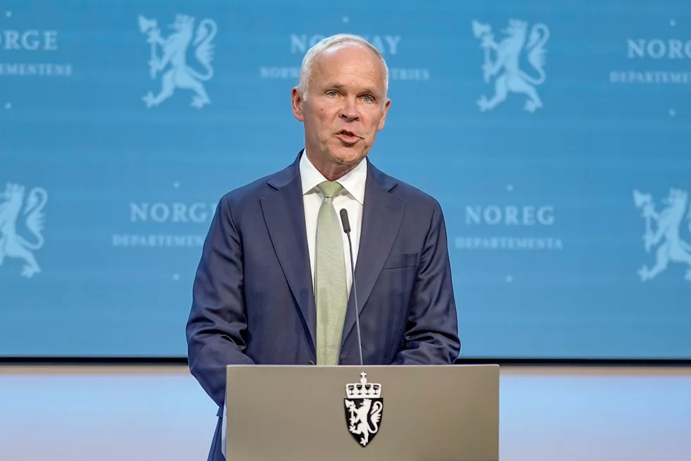 Tax overhaul proposed: Norway's Finance Minister Jan Tore Sanner