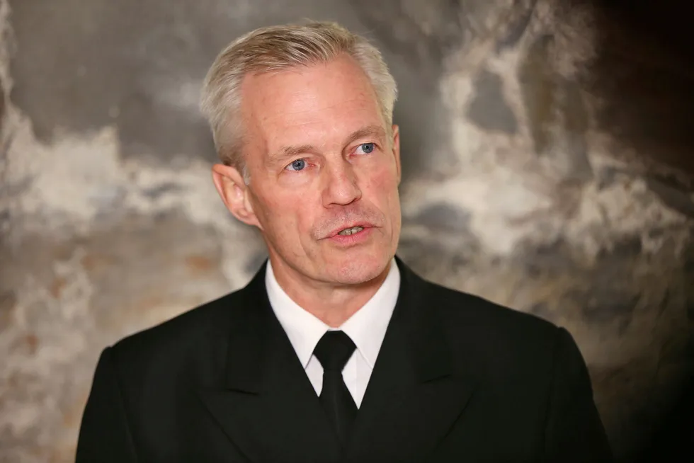 Sjef i Sjøforsvaret Nils Andreas Stensønes blir ny etterretningssjef.