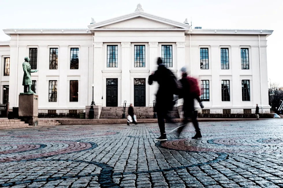 Jusstudiet i Oslo er fremdeles populært blant søkerne.