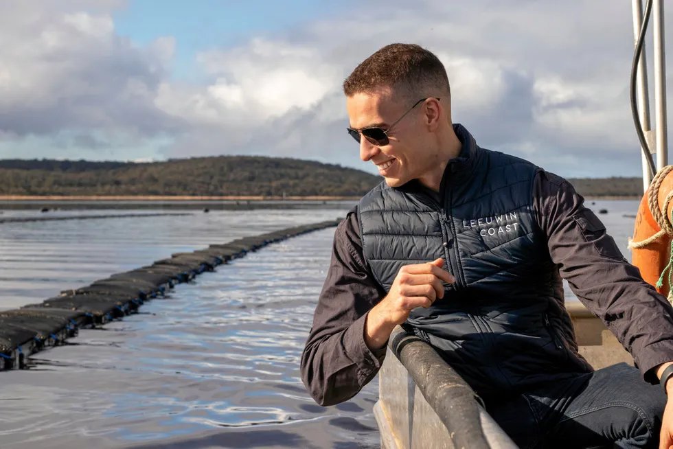 Justin Welsh heads up Leeuwin Coast as aquaculture GM at agri giant Harvest Road.