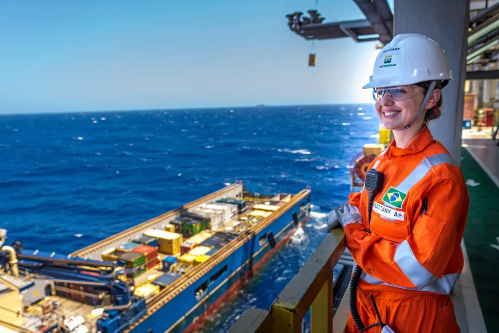 Milestone: Petrobras worker on board an FPSO operating in the pre-salt province offshore Brazil