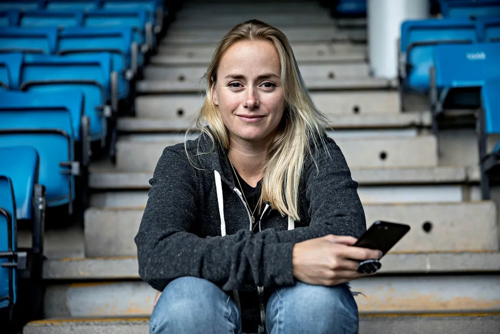Tale Maria Krohn Engvik tatt et års permisjon for å være hele Norges helsesøster på sosiale medier. Foto: Aleksander Nordahl