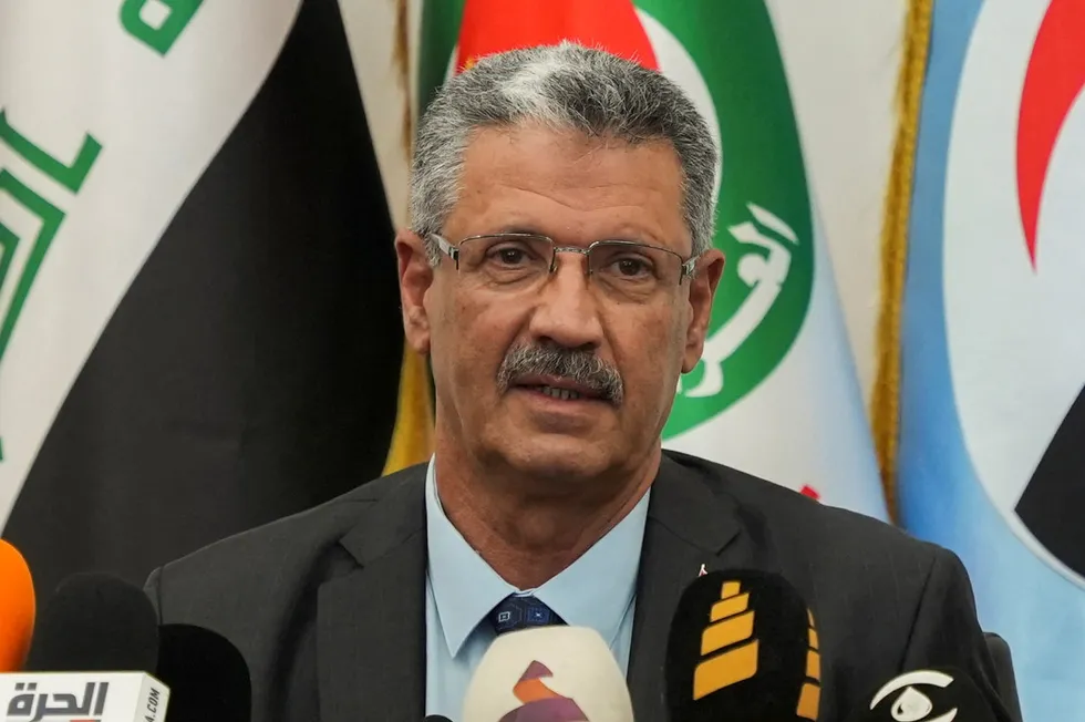 Iraq's Oil Minister Hayan Abdel-Ghani.