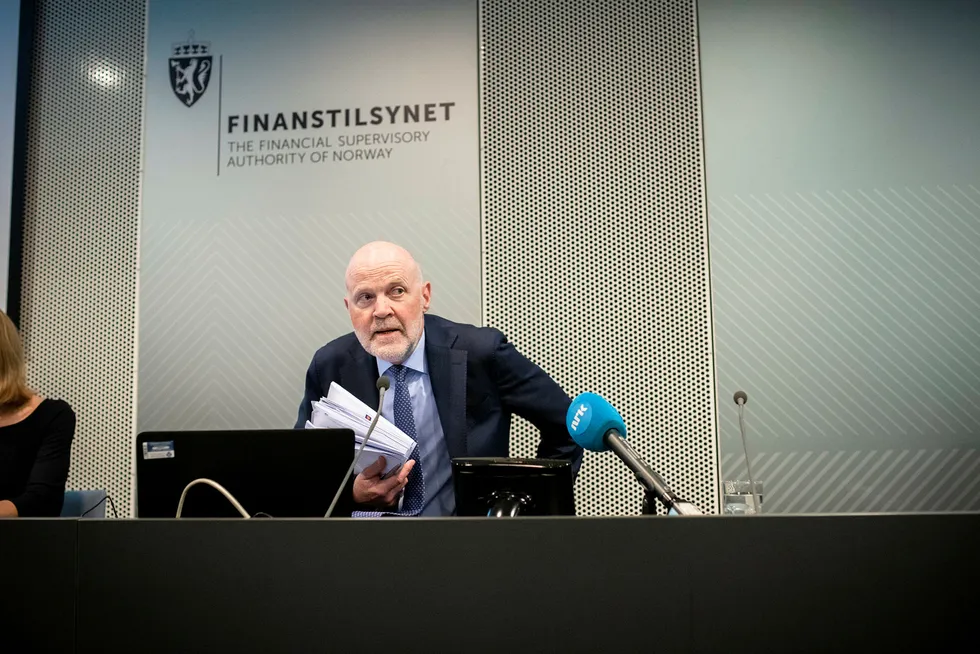 Finanstilsynets direktør Morten Baltzersen er i ferd med å utforme de første utkastene til krisetiltaksplaner for en del norske banker, skriver artikkelforfatteren.