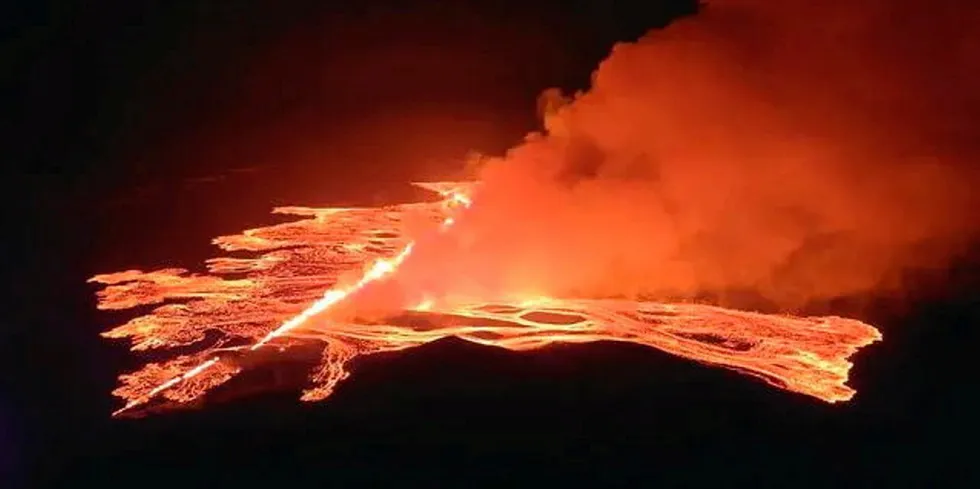 The latest volcano erupted on Saturday shortly after 8 p.m. for the fourth time in three months.