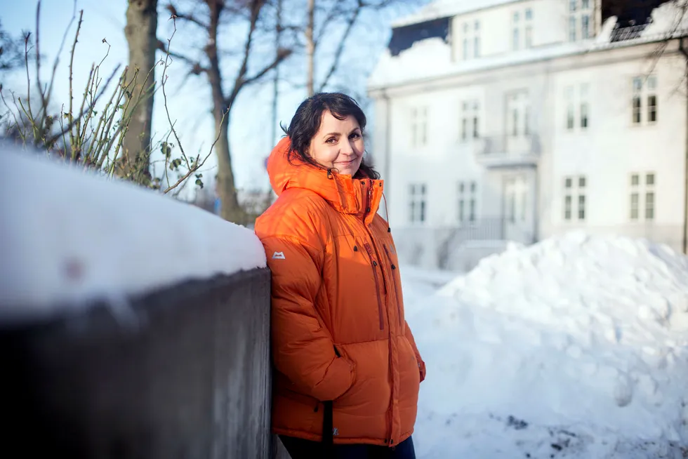 Camilla Sylling Clausen skal tilbringe juleferien i snøfylte bakker. Foto: Ida von Hanno Bast