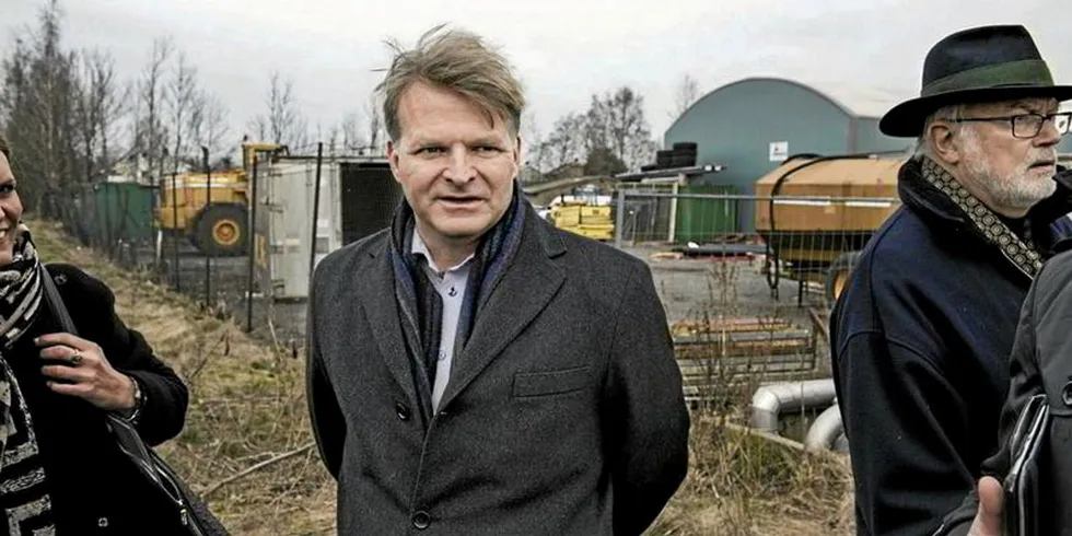 Erik Heim leder Nordic Aquafarms virksomhet i USA.