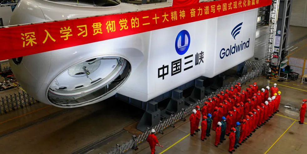 Goldwind is one of China's big winners from 2022.